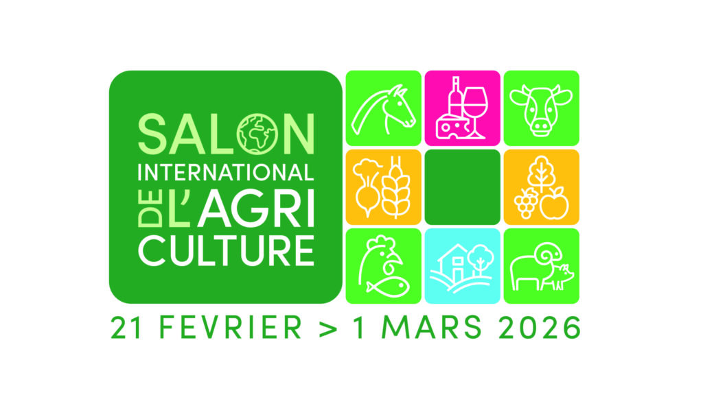 Logo du Salon International de l Agriculture du 21 fevrier au 1 mars 2026