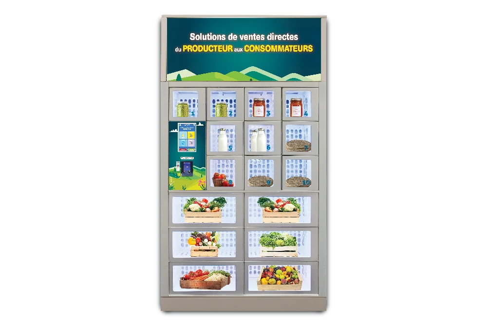 Casier frais mixte rempli