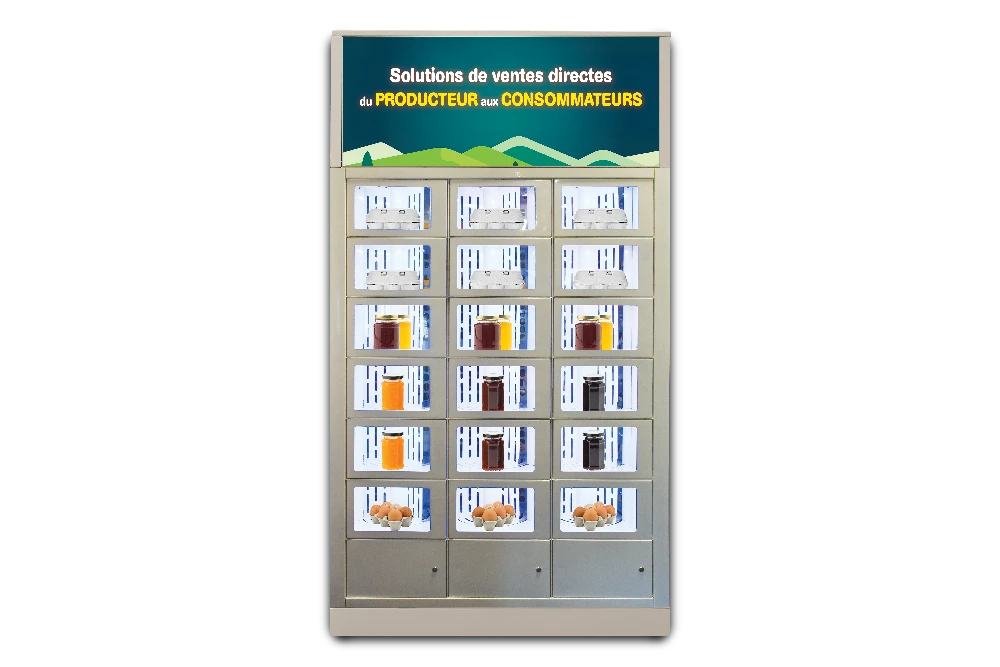 Casier frais rotatif