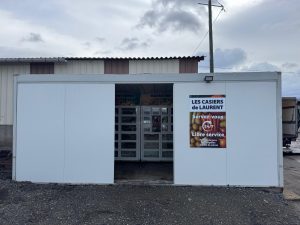 Les casiers de Laurent pour la vente de légumes en libre-service 24h/24